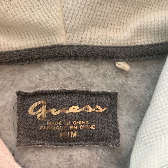 GUESS FULL ZIP HOOD SWEATER - Picture 2 of 8